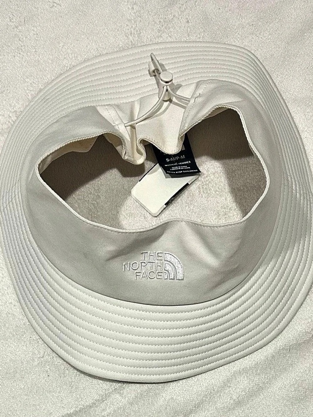 The North Face Horizon Bucket Hat White womens small-medium
